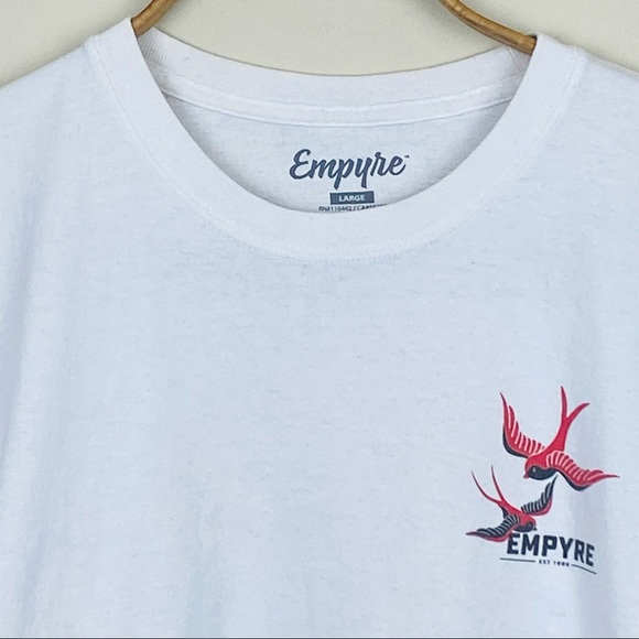 Empire || Swallows & Rose T-Shirt est. 1999; L - Picture 3 of 6